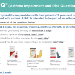 AIRQ - Asthma Impairment and Risk Questionnaire